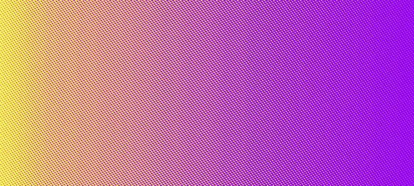 Púrpura Amarelo Gradiente Panorama Widescreen Fundo Textura Clássica Suave Usável — Fotografia de Stock