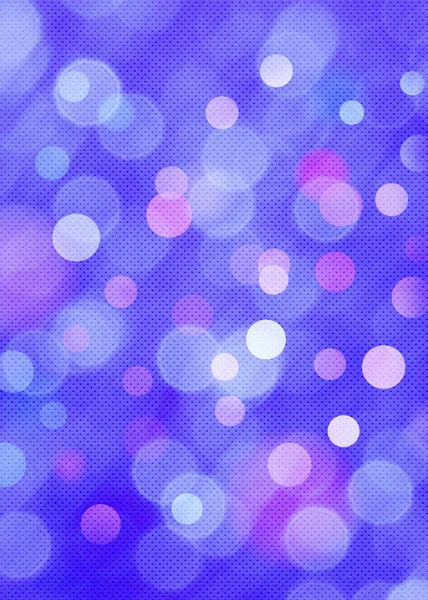 Blue Bokeh Pattern Vertical Background Suitable Advertisements Posters Banners Anniversary — Stock Photo, Image
