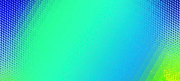 Sfondo Widescreen Patnorama Astratto Verde Blu Utilizzabile Banner Poster Pubblicità — Foto Stock