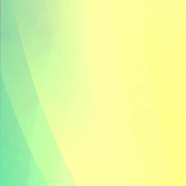 Грациозный Зеленый Желтый Квадратный Фон Гладкими Цветами Хороший Фон Текста — стоковое фото