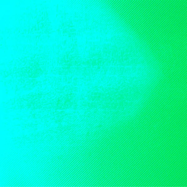 Zachte Blauwe Gradiënt Groene Vierkante Achtergrond Bruikbaar Voor Sociale Media — Stockfoto