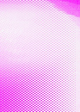 Pembe ve beyaz nokta desenli dikey arkaplan. Sosyal medya, öykü, afiş, afiş, poster, kutlama, olay, şablon ve çevrimiçi web reklamları için kullanılabilir yumuşak klasik doku