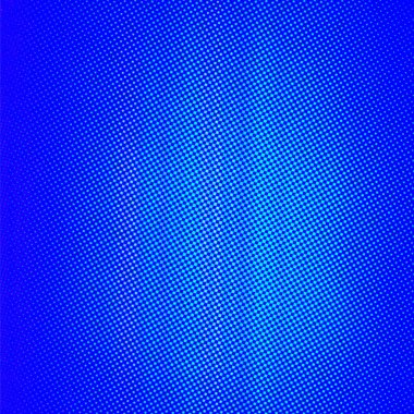 Soyut koyu mavi gradyan kare arkaplan. Sosyal medya, öykü, afiş, afiş, poster, kutlama, olay, şablon ve çevrimiçi web reklamları için kullanılabilir yumuşak klasik doku