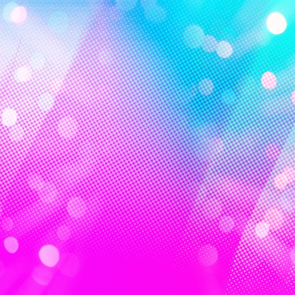 Sfondo Quadrato Bokeh Rosa Blu Utilizzabile Banner Poster Pubblicità Eventi — Foto Stock