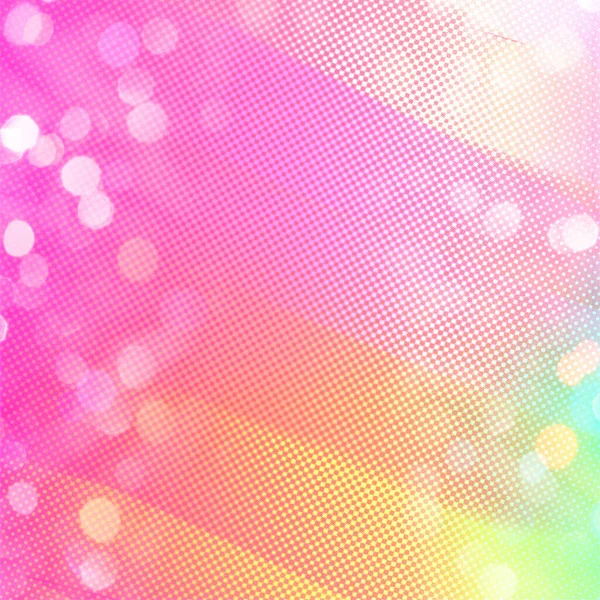 Rosa Farbverlauf Bokeh Quadratische Lichter Hintergrund Mit Leerraum Für Ihren — Stockfoto