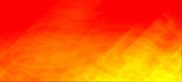 Roter Und Gelber Flammenmuster Breitbildhintergrund Geeignet Für Werbung Plakate Banner — Stockfoto