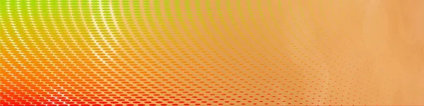 Orange pattern panorama widescreen background, Usable for banner, poster, Advertisement, events, party, celebration, and various graphic design works