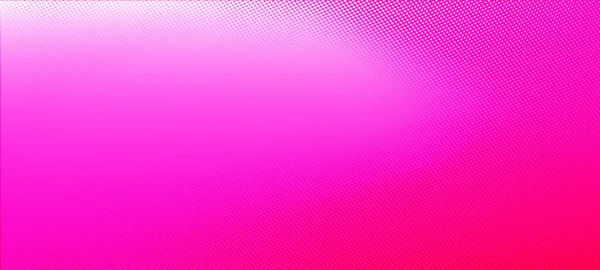 Широкоэкранный Фон Розовым Градиентом Современный Панорамный Дизайн Подходящий Веб Рекламы — стоковое фото