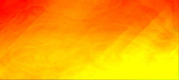 Роскошный Красный Градиент Желтый Панорама Широкоэкранный Фон Современный Панорамный Дизайн — стоковое фото