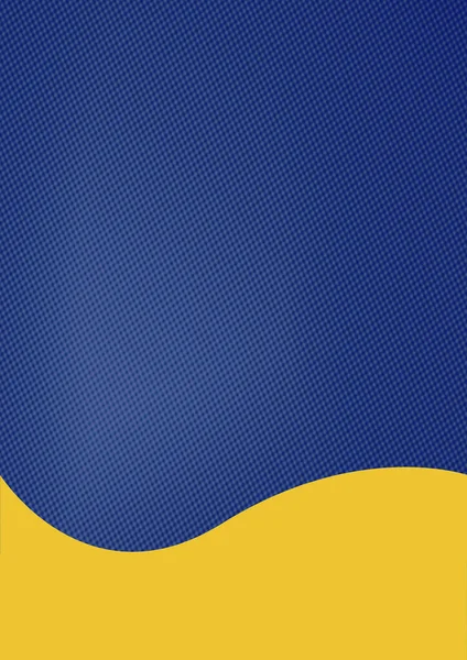 Blue and yellow wave pattern vertical background, Modern l design suitable for Online web Ads, Posters, Banners, and various graphic design works