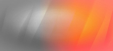 Colorful backgrounds. Gray and orange sports pattern widescreen background with blank space for Your text or image, usable for banner, poster, Ads, events, party, celebration, and various design works clipart