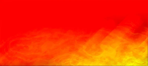Röd Och Orange Blandade Färg Bredbilds Panorama Bakgrund Med Tomt — Stockfoto