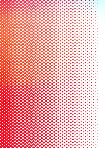 パターンの背景 バナー ポスター イベント パーティー お祝い およびさまざまなデザイン作品に使用できる テキストまたは画像の空白スペースを持つ赤いグラデーションドットパターン垂直背景 — ストック写真