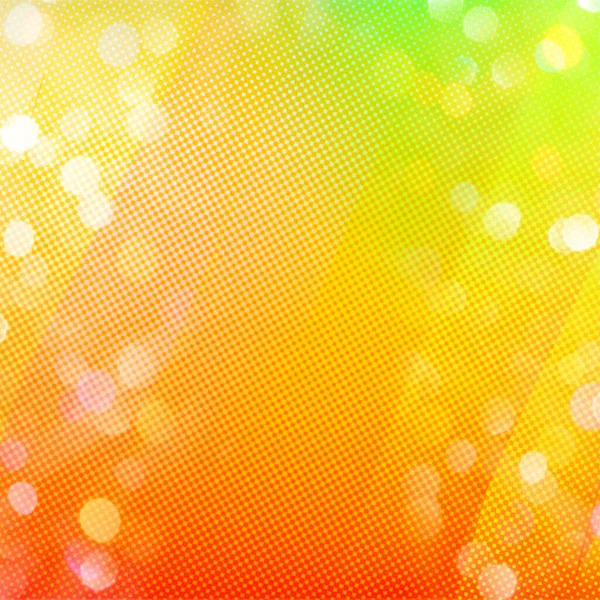 Bokhe Hintergrund Schöne Mehrfarbige Defokussierte Lichter Quadratischen Hintergrund Geeignet Für — Stockfoto