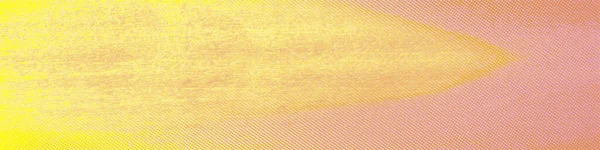 Moderne Kleurrijke Gele Gradiënt Breedbeeld Panorama Achtergrond Geschikt Voor Flyers — Stockfoto