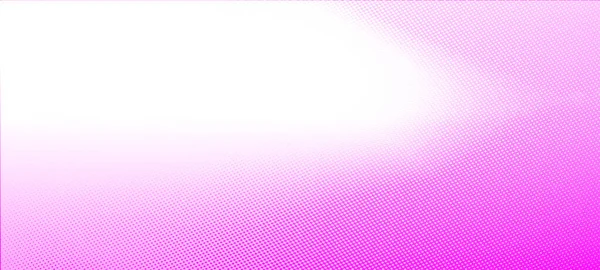 Fundos Coloridos Panorama Gradiente Rosa Widescreen Fundo Com Espaço Branco — Fotografia de Stock