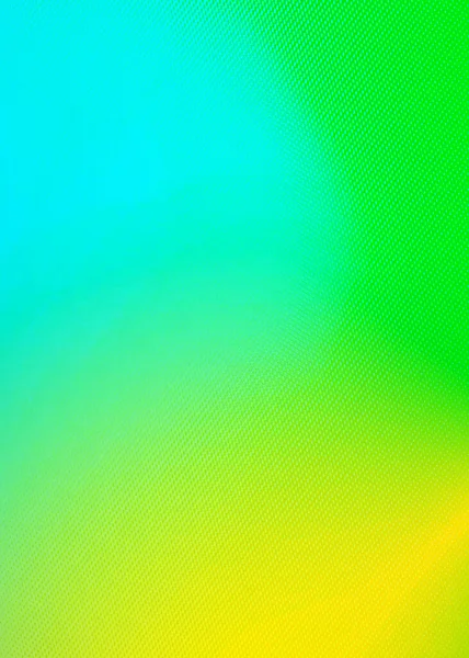 Gradientowe Tło Niebieski Zielony Żółty Gradient Pionowe Tło Nadaje Się — Zdjęcie stockowe