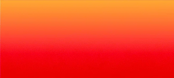 Fundo Panorâmico Widescreen Gradiente Laranja Vermelho Adequado Para Anúncios Cartazes — Fotografia de Stock