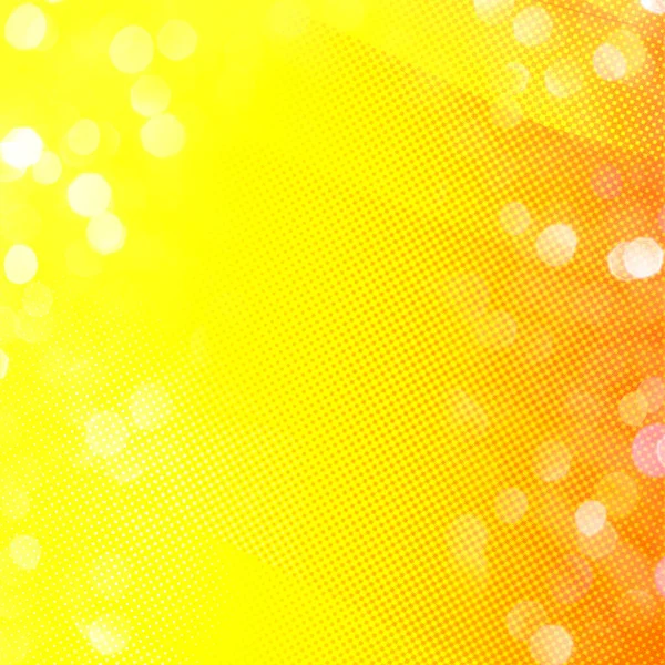 Жовтий Бокс Квадратний Фон Приготування Реклами Плакати Баннери Ювілей Партія — стокове фото