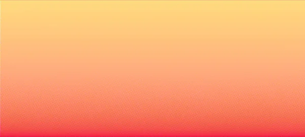 Orange Gul Gradient Wide Creen Panorama Bakgrund Användbar För Sociala — Stockfoto