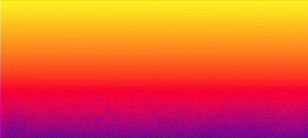 Gelber Roter Und Lila Farbverlauf Widescreen Panorama Hintergrund Verwendbar Für — Stockfoto