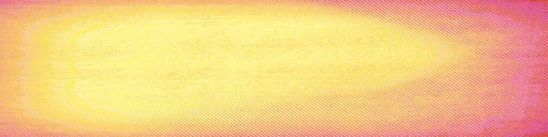 Gul Och Rosa Blandade Färg Bredbilds Panorama Bakgrund Med Tomt — Stockfoto
