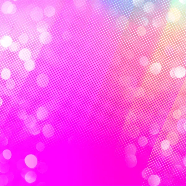 ピンク色のボケライト正方形の背景 ソーシャルメディアに使用可能 バナー ポスター イベント パーティー お祝い 様々なグラフィックデザイン作品 — ストック写真
