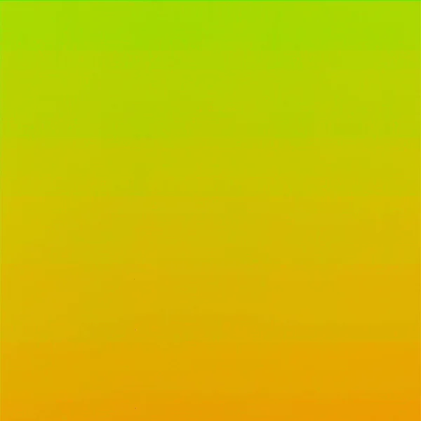 绿色至渐变橙色正方形背景 可用于社交媒体 庆典及各种平面设计作品 — 图库照片