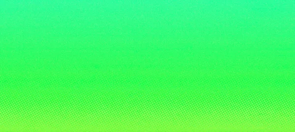 Градиент Зеленый Абстрактный Панорамный Фон Широкоэкранный Пригодный Использования Социальных Сетях — стоковое фото