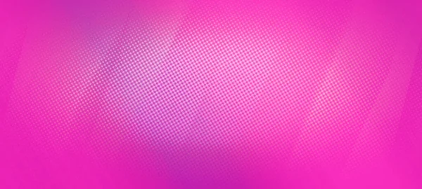 Elegantní Růžová Barva Design Panorama Širokoúhlý Pozadí Prázdným Prostorem Pro — Stock fotografie