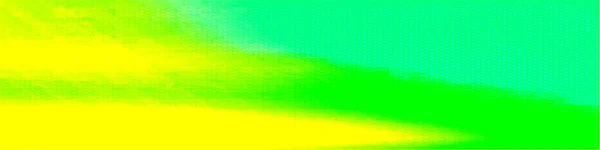 Groene Gele Gemengde Kleur Panorama Achtergrond Bruikbaar Voor Sociale Media — Stockfoto