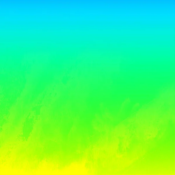 Niebieski Zielony Żółty Kolor Mieszany Gradientowy Tło Kwadrat Liniami Pustym — Zdjęcie stockowe