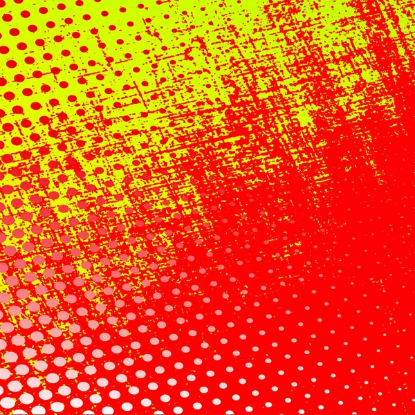 Κίτρινη Και Κόκκινη Κουκκίδα Μοτίβο Τετράγωνο Φόντο Χρησιμοποιήσιμο Για Μέσα — Φωτογραφία Αρχείου