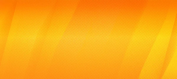 あなたのテキストや画像のための空白のスペース ソーシャルメディア バナー ポスター イベント パーティー お祝い および様々なデザイン作品に使用可能なオレンジと黄色の抽象的なワイドスクリーンの背景 — ストック写真