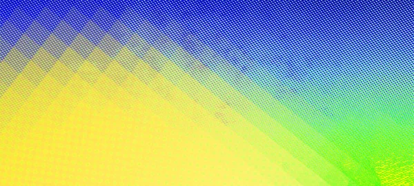 Yellow Blue Mixed Gradient Widescreen Background Blank Space Your Text — Stock Photo, Image