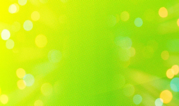 Gelbe Und Grüne Gemischte Farbverlauf Bokeh Hintergrundvorlage Geeignet Für Flyer — Stockfoto