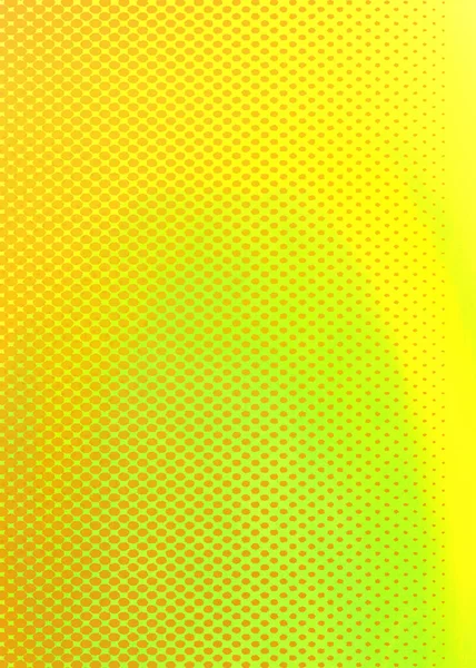 Bright Yellow Gradient Dot Pattern Vertical Background Suitable Advertisements Posters — Stock Photo, Image