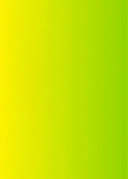 Amarelo Gradiente Verde Vertical Fundo Ilustração Usável Para Mídias Sociais — Fotografia de Stock