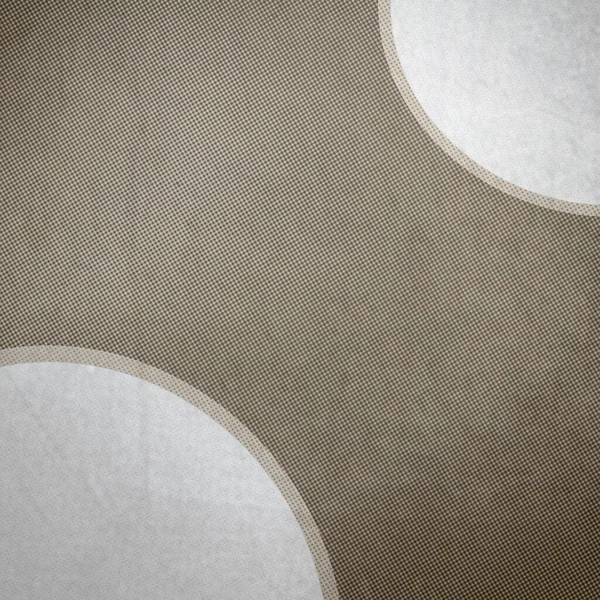 Sepia Patroon Met Gebogen Randen Vierkante Achtergrond Bruikbaar Voor Sociale — Stockfoto