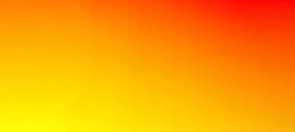Orange Gradient Red Widescreen Panorama Background Modern Horizontal Design Suitable — Stock Photo, Image