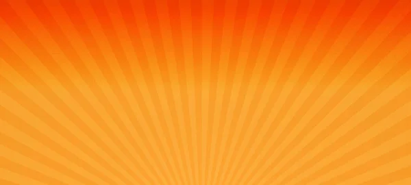 Orange red sun burst pattern panorama widescreen background, Usable for social media, story, banner, poster, Advertisement, events, party, celebration, and various graphic design works