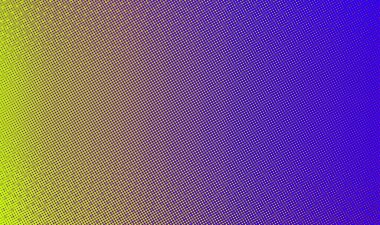 Sarı ve mor mavi gradyan arkaplan karışımı, el ilanları, afiş, sosyal medya, kapaklar, bloglar, e-kitaplar, haber bültenleri veya fotokopi alanı ile resim veya metin eklemek için uygun