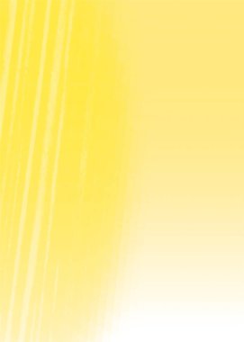 Özgeçmiş, sosyal medya, etkinlikler, sanat çalışmaları, poster, pankart, promosyon ve çevrimiçi web reklamları için sade sarı desenli gradyan şablonu