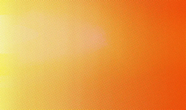 Gelb Zum Farbverlauf Orange Leere Hintergrundvorlage Geeignet Für Flyer Banner — Stockfoto
