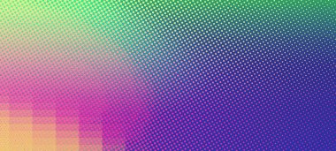 Renkli mavi noktalar geniş ekran arkaplan, Çevrimiçi Ağ, Posterler, Afişler, Sosyal medya, kapaklar, akşamlar ve çeşitli grafik tasarım çalışmaları için uygun modern yatay tasarım