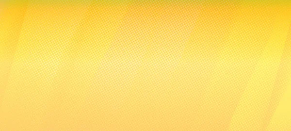 Yellow Abstract Widescreen Panorama Design Background Modern Horizontal Design Suitable — Stock Photo, Image