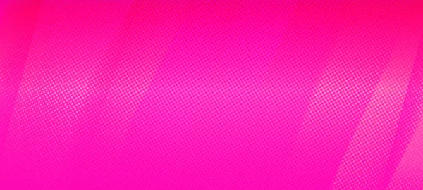 深色粉红抽象宽度全景设计背景 现代水平设计适用于在线网络广告 社交媒体 事件和各种平面设计作品 — 图库照片
