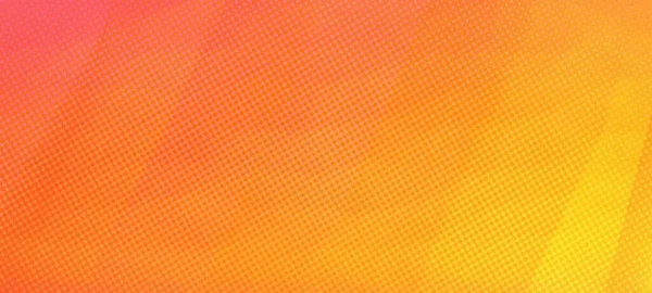 オレンジ抽象的なワイドスクリーン背景 オンラインWeb広告 ポスター バナー ソーシャルメディア カバー イベントや様々なグラフィックデザイン作品に適した現代の水平デザイン — ストック写真