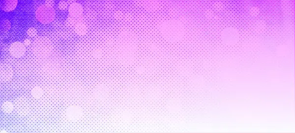 Purple Pnk Bokeh Widescreen Panorama Background Modern Horizontal Design Suitable — стокове фото