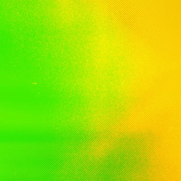 Зеленый Смешанный Желтым Цветом Градиент Квадратного Фона Используется Социальных Медиа — стоковое фото